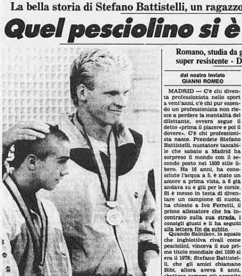 Nuoto - Stefano Battistelli