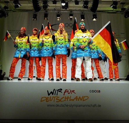 Sochi 2014 - le divise della Germania