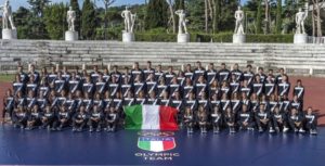 La foto di Italia Team sul sito www.rio2016.coni.it