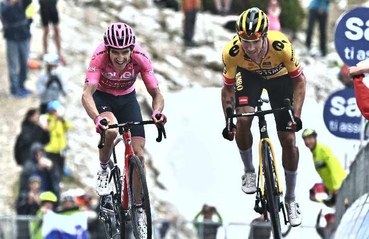 Geraint Thomas e Primoz Roglic