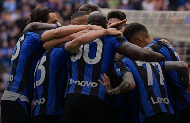 Elementi della squadra dell'inter