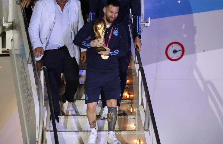 Leo Messi Coppa del Mondo