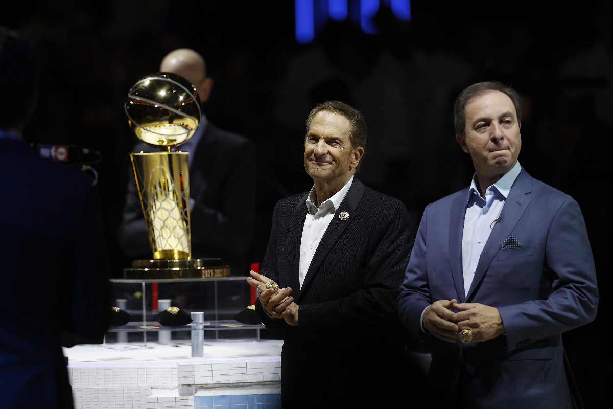 Trofeo NBA Joe Lacob e Peter Guber