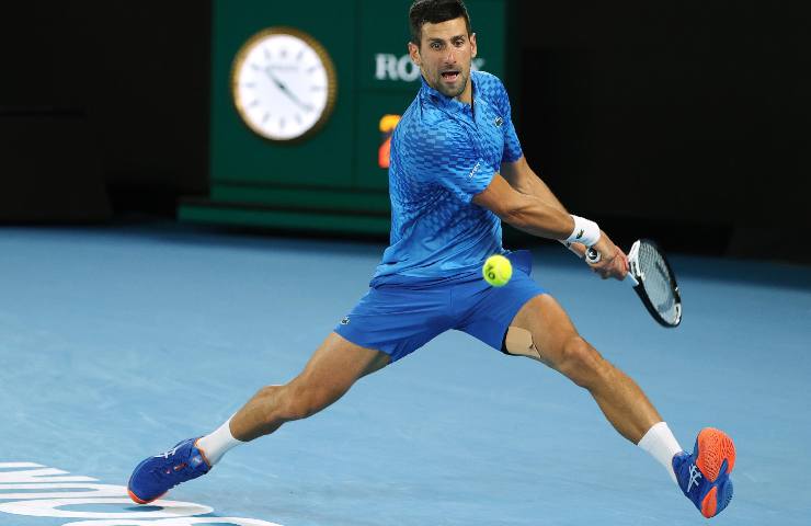 Novak Djokovic cemento