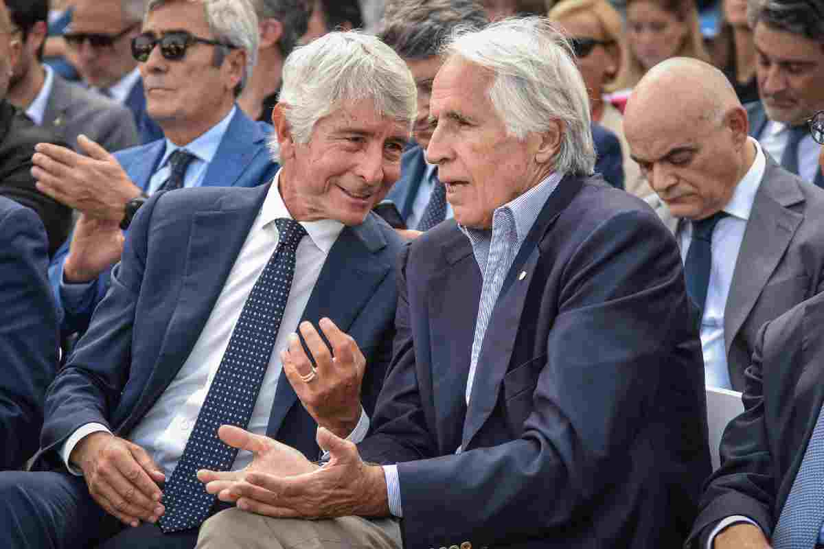 Andrea Abodi e Giovanni Malagò