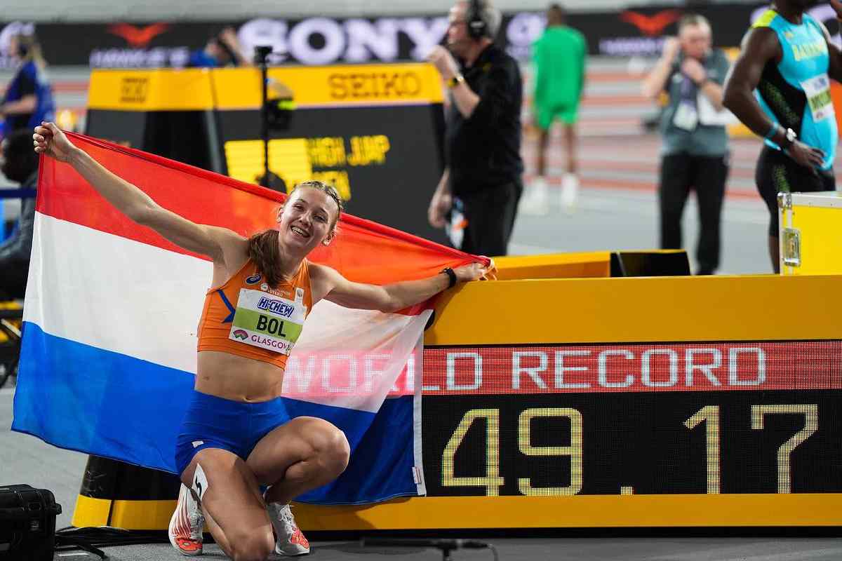Femke Bol a Glasgow