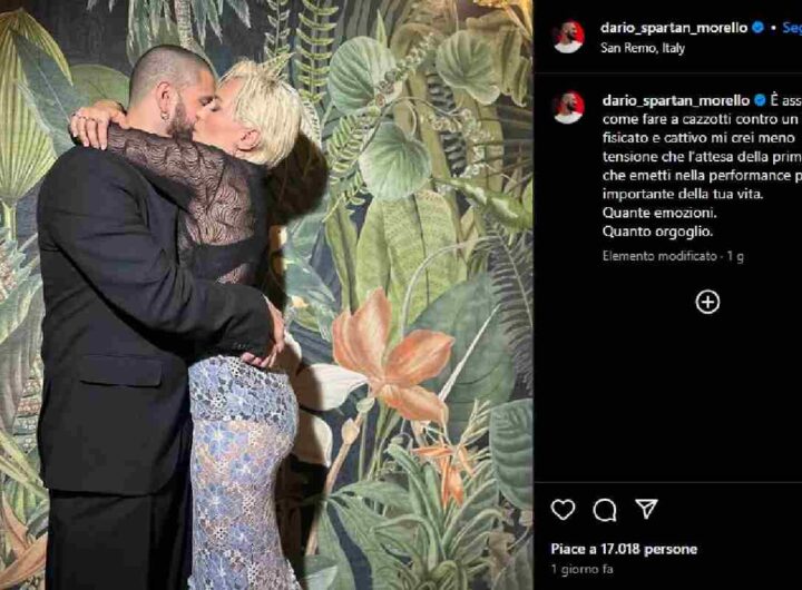 Dario Morello e Serena Brancale